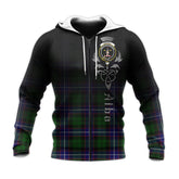 Russell Modern Tartan Hoodie - Alba Celtic Style